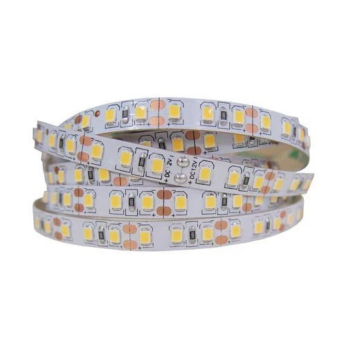 5 मीटर हाई स्ट्रेंथ और ब्राइट इलेक्ट्रिक रेक्टेंगुलर मेटल व्हाइट एलईडी स्ट्रिप लाइट