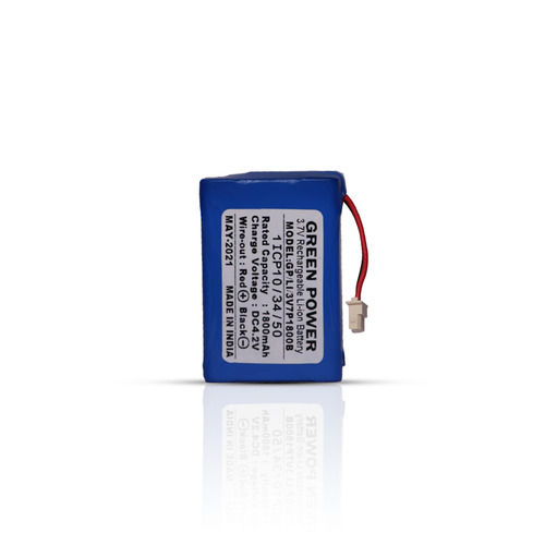  ग्रीन पावर 1800 mAh 3.7V रिचार्जेबल ली-आयन बैटरी 