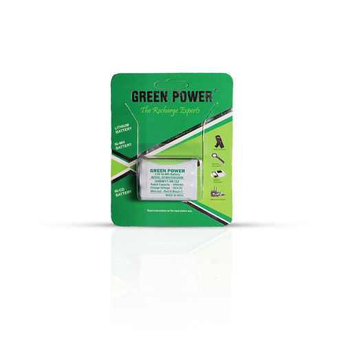 Green Power 3.6V Nickel-Metal Hydride (NiMH) Rechargeable Battery