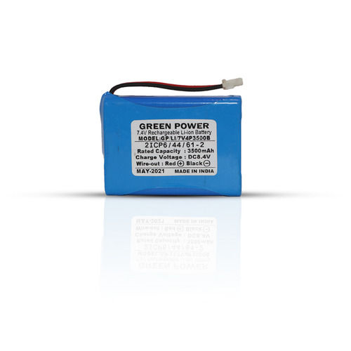 Green Power 3500 mAh 7.4V Rechargeble Li-ion Battery