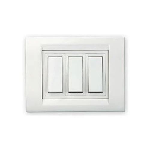 Heat Resistant Plastic Ip65 Protection 240 Volts 12 Ampere Electrical Modular Switch