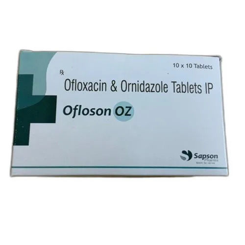 Medicinal Grade Ofloxacin Ornidazole Tablets Ip For Treating Bacterial Infections Expiration Date: 2 Years