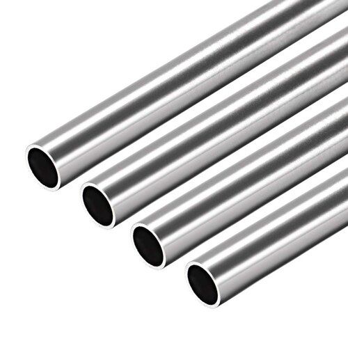 Polished Stainless Steel Ss304 Silver Round Pipes For Industrial