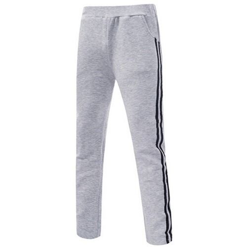 Grey Melan Cotton Track Pant | Mens Casual Wear Regular Fit Cotton Track  Pant