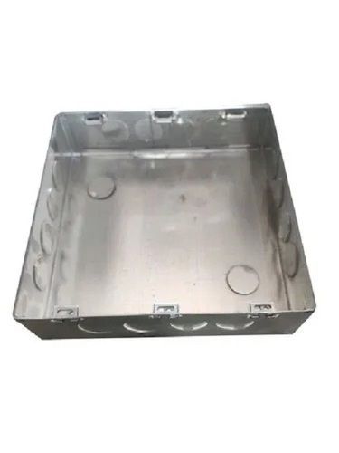 Rust Proof Sqaure Painted Galvanized Plated Ms Junction Box For Electrical