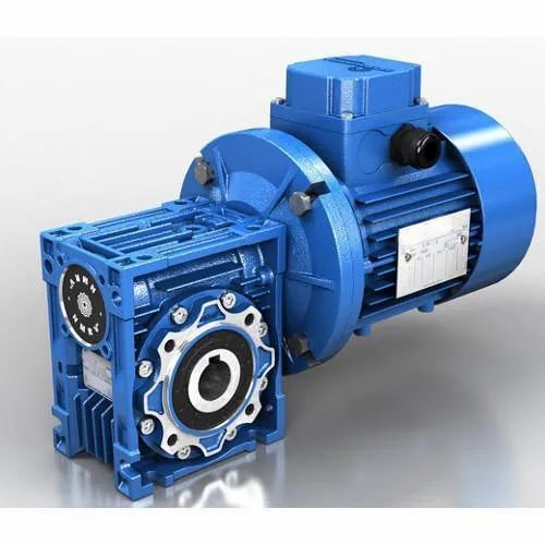 Three Phase Industrial Foot Mount Worm Geared Motor 415v