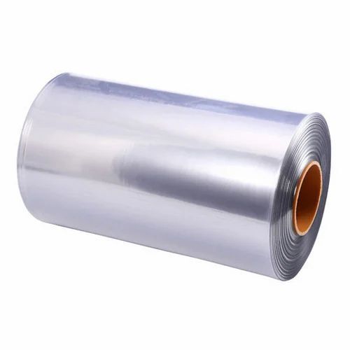 10 Inches Wide And 0.55Mm Thick Transparent Rigid Pvc Shrink Films Density: 1.35 Gram Per Cubic Centimeter(G/Cm3)