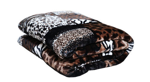 100% Fleece Printed Patchwork King Woolen Blanket For Travels  Age Group: Adults