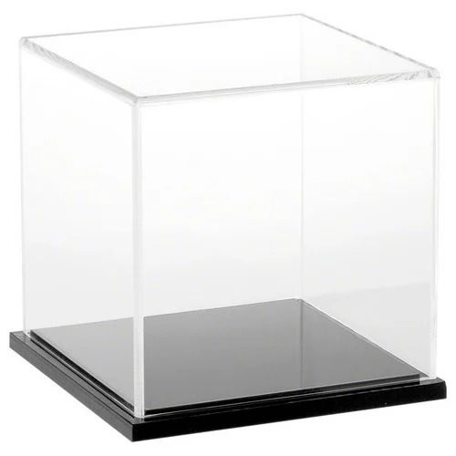 Plastic 16X16 Inches Square Plain Glossy Laminated Water Proof Acrylic Box