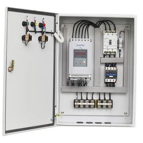 230 Volts Electrical Paint Coated Mild Steel Control Ac Drive Panel Frequency (Mhz): 50 Hertz (Hz)