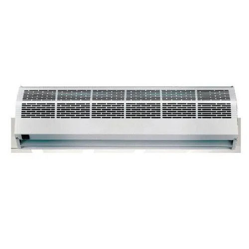 340X375 Mm 230 Volts 50 Hertz Powder Coated Mild Steel Air Curtain Device Air Velocity: 10.5 M/S