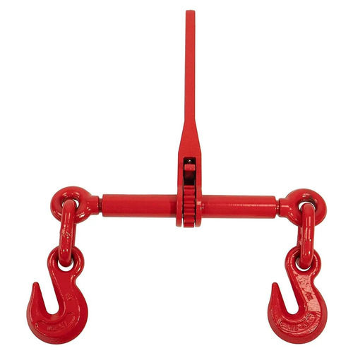 Red 4.22 Kilogram Rust Proof Paint Coated Mild Steel Ratchet Load Binder