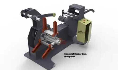 4 To 40 Gauge Decoiler Cum Straightener Machine For Industrial