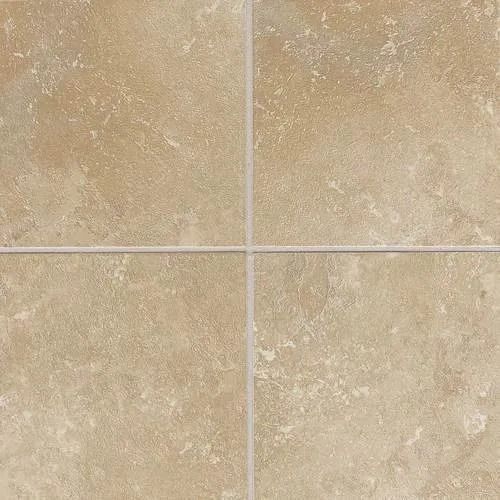 Browns / Tans 4X4 Feet Plain Non Slip Square Shaped Ceramic Tiles