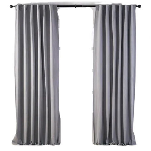 9x3 Feet Washable And Shrink Resistance Plain 100% Polyester Curtain 