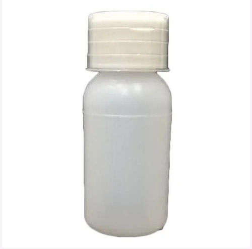 50 Ml Storage Capacity White Plastic Round Pharmaceutical Dry Syrup Bottles