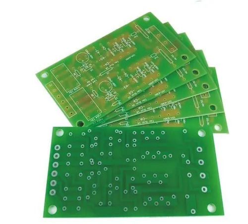 Green Rectangular Single Side Electric Printed Circuit Board