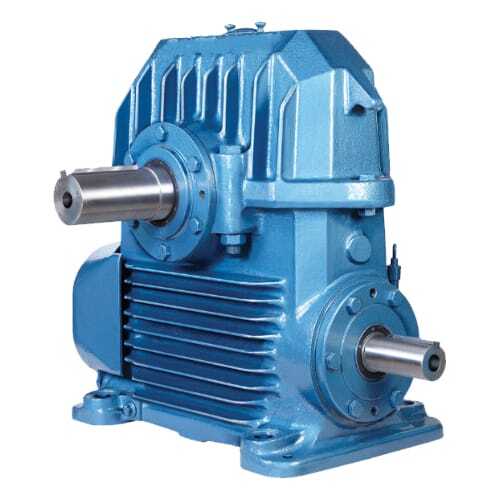 Horizontal Orientation Iron Industrial Worm Gearbox For Industry