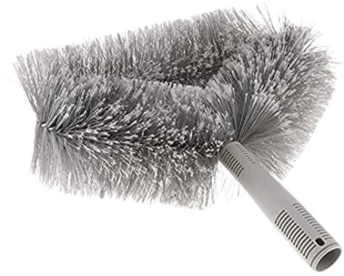 Plastic Body And Nylon Bristle Cobwed Brush For Cleaning Use