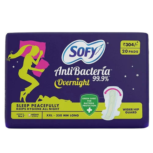 Antibacterial Skin-Friendly Disposable Highly Absorbent Super Soft Cotton Sanitary Pads