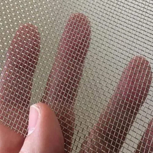 10-15mm Stainless Steel Silver Wire Mesh For For Various Purpose