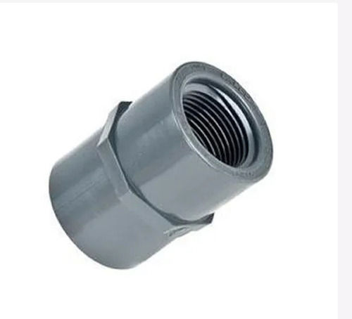 Silver 2Mm Mild Steel Aisi Welding Round Threaded Adapter