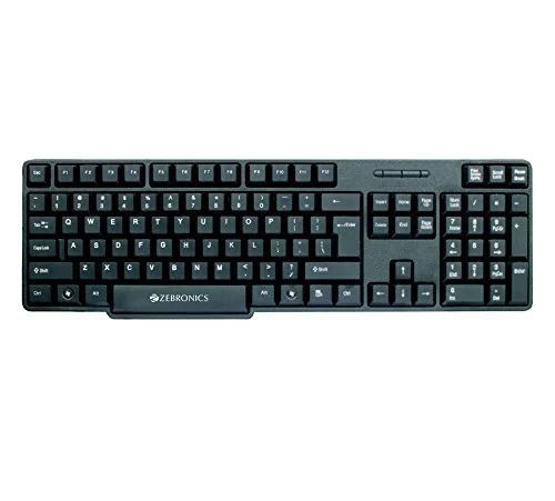 Black 43.8X13.4X2 Cm 450 Gram Rectangular Keyboard For Computer 