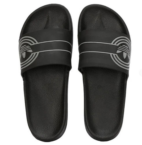 Grey Comfortable And Skin Friendly Pvc Plastic Slippers For Men