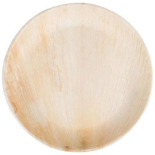 ROUND ARECA PLATES