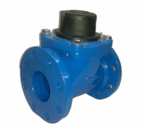 Rust Proof Cast Iron Water Flow Meter For Industrial Use