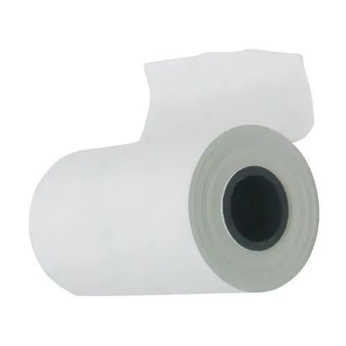 100 Meter Long 12 Inches 0.12Mm Thick 85 Gsm Plain Thermal Paper Roll Thickness: 0.12 Millimeter (Mm)