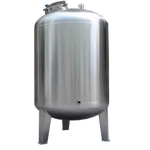 1000 Liter Hot Rolled Round Shape Stainless Steel Chemical Storage Tank