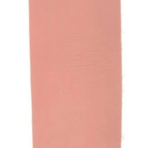 Peach 15 Meter Long Washable Plain And Shinny Lycra Fabric