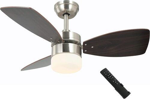 3 Blade Remote Control Ceiling Fan For Home Use