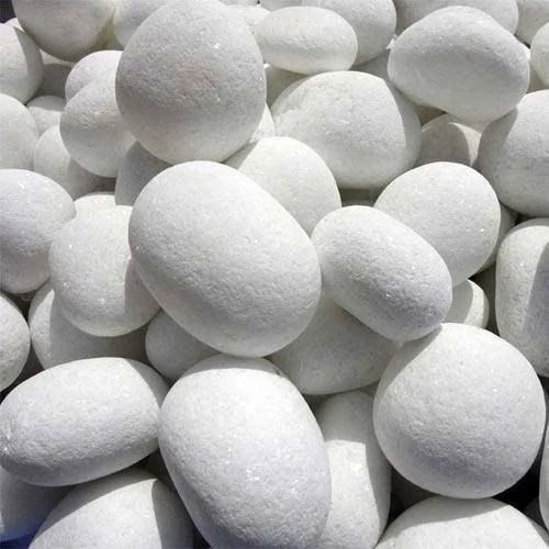 3 Inches Lightweight Unpolished Finish Solid Natural Stone River Pebbles For Flooring