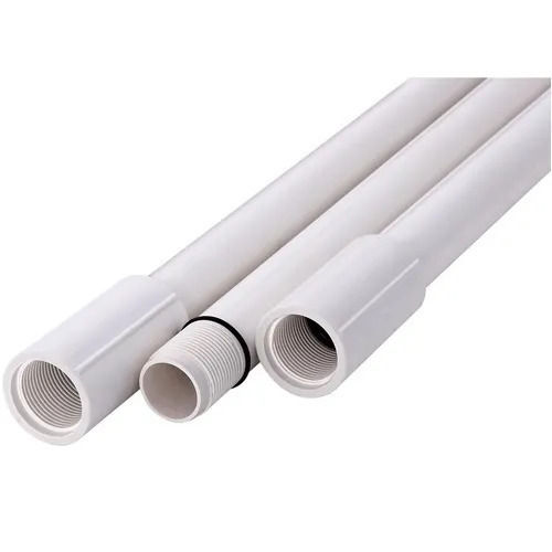 3 Meter 5 Mm Thick Round Poly Vinyl Chloride Column Pipe  Application: Construction