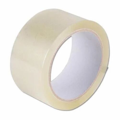 30 Meter Long 0.65Mm Thick Single Sided Acrylic Adhesive Transparent Bopp Tape Tensile Strength: 00 Megapascals (Mpa )