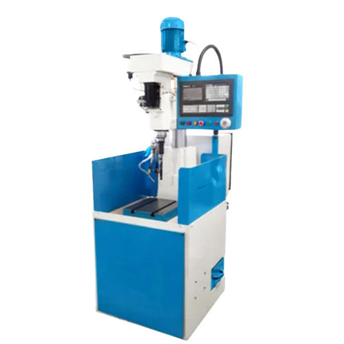 Blue 440 Voltage Electric Vertical Automatic Cnc Drilling Machine For Industrial Use