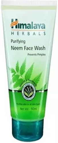 50ml Smooth Texture Gel Form Prevents Pimples Purifying Neem Face Wash