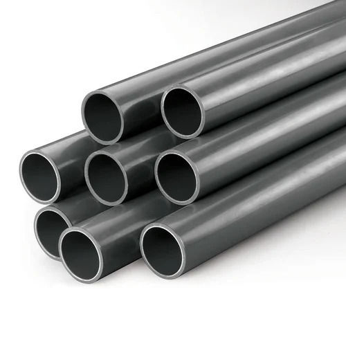 6 Meter 4 Mm Thick Round Poly Vinyl Chloride Plumbing Pipe  Application: Construction