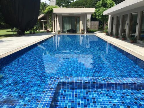 Acid Resistant Porcelain Tiles For Swimming Pool Use