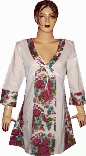 White Ladies Winter Kurti