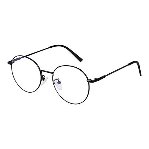 Lightweight And Skin Friendly Round Polished Finish Metal Spectacle Frame