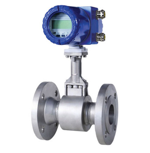 Silver And Blue Paint Coated Stainless Steel 15 Watt Analoge Air Flow Meter For Industrial Use 