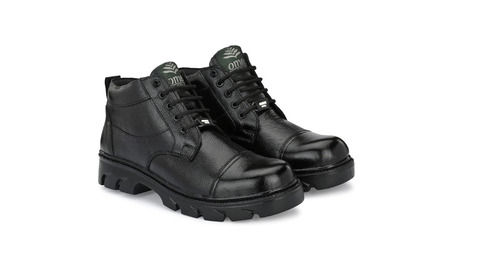 Premium Quality Steel Toe Laces Closure Leather Safety Shoes 