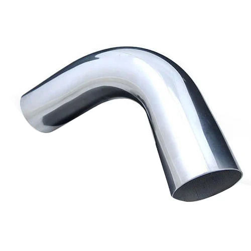 Silver Stainless Steel Dairy Pipe Bend