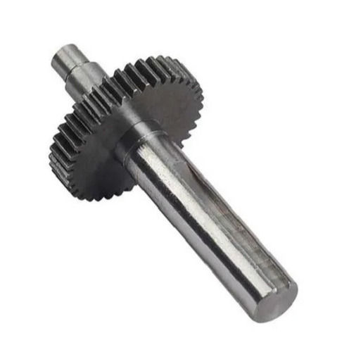 Silver Stainless Steel Gear Shafts For Industrial Purpose