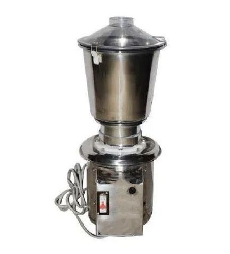 Silver 1.5 Liters Capacity Polished Stainless Steel Electric Commercial Mixer Grinder