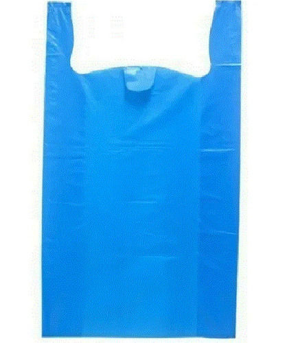 5 किलो क्षमता वाला प्लेन फ्लेक्सिलूप हैंडल डब्ल्यू कट प्लास्टिक कैरी बैग