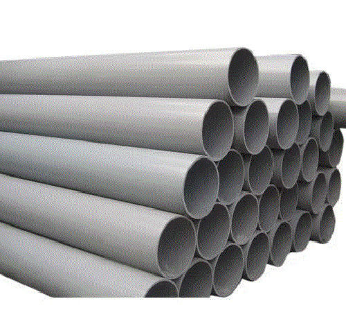 5 Mm Thick Round Durable Plain Seamless Rigid Pvc Pipe  Application: Construction